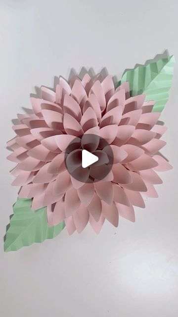 Deaney Weaney Blooms on Instagram: "Let’s craft this simple paper dahlia this Friday night 🫰🏼 We also have a larger digital template version (12 inches) in SVG and PDF of this version of paper dahlia Comment DAHLIA and I’ll send the link on where to get the template #dahlias #papercrafting #paperflowerbackdrop #cricutcreations #paperflorist #etsyshop #paperflowerwall #cricutmade #cardstockflowers #paperartist #giantpaperflower #paperdahlia #paperflowertemplates #floresdepapelgigantes #largepaperflowers #handmadeflowers #paperflower #paperflowertemplate #papercrafts #cardstockcrafts #paperflowers #cricutexplore #cricutmaker #cricutexplore2 #DIYdecor" Cardboard Crafts Decoration, Flower Wall Decoration, Cardstock Crafts, Paper Dahlia, Large Paper Flowers, Paper Flower Template, Paper Flower Backdrop, Paper Flower Wall, Giant Paper Flowers