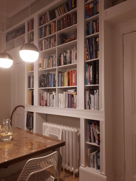 Bookcase Above Radiator, Built In Bookshelves Around Radiator, Bookshelves Around Radiator, Shelving Around Radiator, Bookshelves Over Radiator, Bookcase Over Radiator, Shelves Around Radiator, Bookshelf Over Radiator, Built In Around Radiator