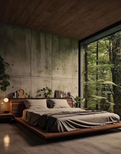 Modern House Interior, Simple Bed, Dream House Interior, Interaction Design, Contemporary Bedroom, Dream House Decor, Minimalist Bedroom, Cozy Bed, Luxurious Bedrooms