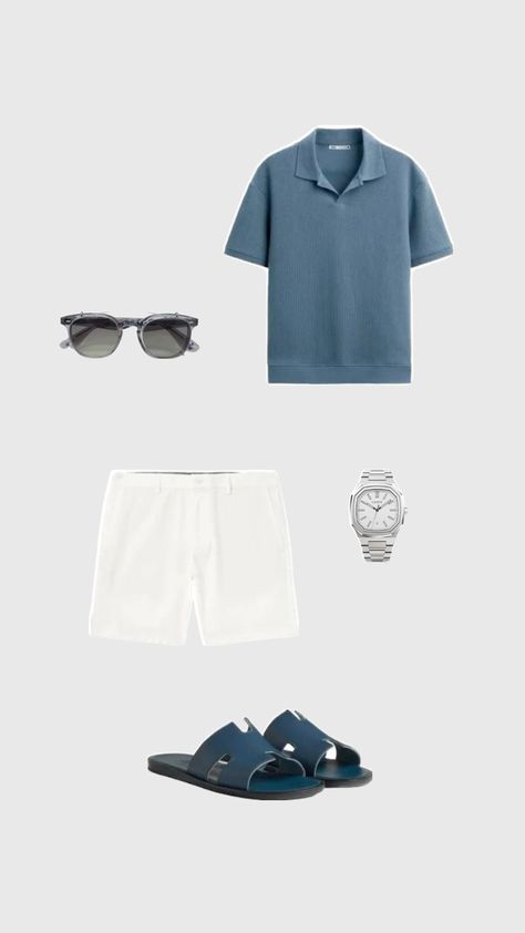 Summer Clubbing Outfits, Mens Old Money Fashion, Clubbing Outfits Men, Mens Dinner Outfit, Mens Summer Fits, Mens Club Outfit, Outfit Cowo, Summer Fashion Men, Old Money Men