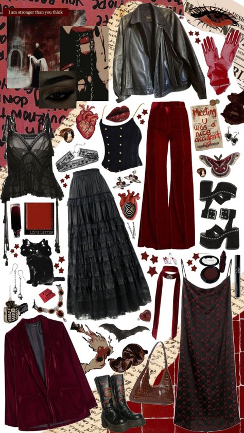 Outfitinspo Style, Romantic Goth, Witchy Fashion, I'm With The Band, Swaggy Outfits, Goth Outfits, Alternative Outfits, Edgy Outfits, Clothes And Accessories