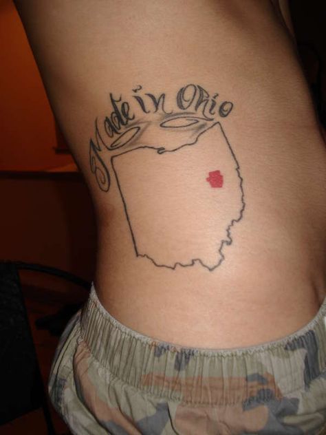 Ohio Tattoo Ohio Tattoos Women, Ohio Tattoo Ideas, Ohio Tattoo, State Of Ohio, Tattoos Women, Tattoo Ideas For Women, Tattoos And Piercings, Infinity Tattoo, Tattoos For Women