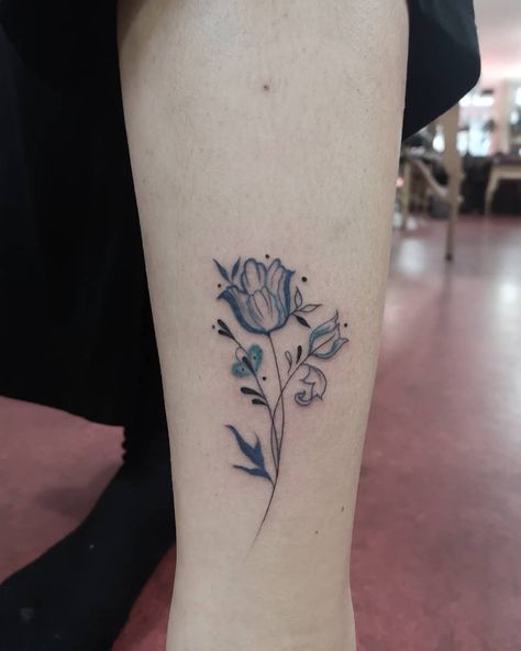 ➖ Delft blue ➖💙🔥 #tttism #tattrx #amsterdamtattoos Delft Blue Tulip Tattoo, Dutch Delft Tattoo, Delft Blue Tattoo Dutch, Delft Tattoo Ideas, Dutch Tulip Tattoo, Delft Blue Tattoo, Delft Tattoo, Blue Ink Tattoo, Delphinium Tattoo