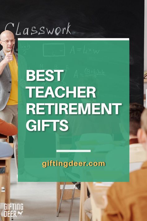 It’s that time of year again. Graduation season is coming up, and it will be here before you know it! This means that all the teacher graduates are going to need a little something extra for their retiring teacher a special retirement gift. We’ve put together our list of best teacher retirement gifts so they can find the perfect one for themselves or someone else on their list! If you’re still looking for that perfect gift, here are 54 the best teacher retirement gifts for your beloved teacher. Gifts For Retiring Teachers, Retirement Gifts For Women Teachers, Retirement Diy, Teacher Retirement Parties, Best Retirement Gifts, Retirement Party Gifts, Teacher Retirement Gifts, Work Anniversary, Retirement Gifts For Women