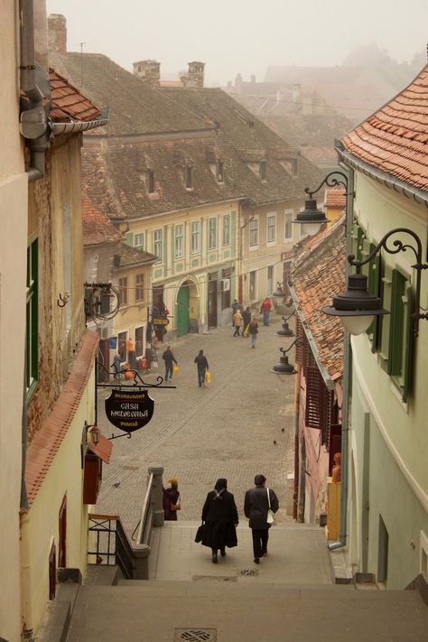 Does It Look Like A City From Louxembourg? Maybe. But It's In Romania This is Sibiu and is one of the most beautiful cities in Romania Transylvanian Saxon, Sibiu Romania, Milan Kundera, Visit Romania, Romania Travel, Eastern Europe Travel, Walled City, Brasov, Beautiful Places To Visit