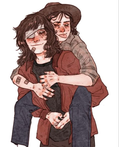 Twd Art Fanart, Twd Oc Art, Carl Grimes Fanart, The Last Of Us Oc, Carl And Judith, Twd Fanart, Twd Art, Twd Oc, Carl The Walking Dead