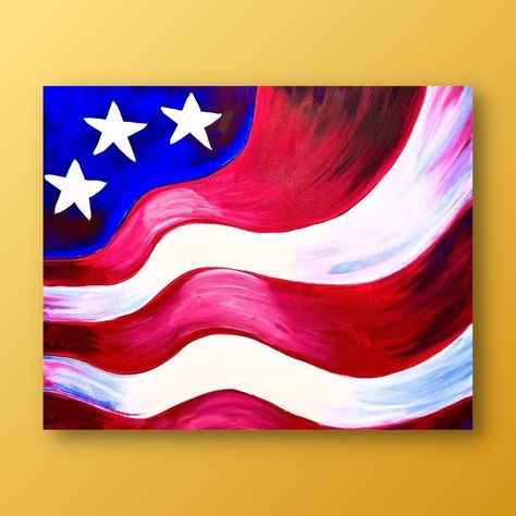 July 4th Painting Ideas, Red White And Blue Canvas Painting Ideas, July 4th Canvas Painting, Veteran Painting Ideas, 4th Of July Paintings On Canvas Easy, Patriotic Painting Ideas, 4th Of July Painting Ideas, 4th Of July Paintings On Canvas, Flag Painting Ideas