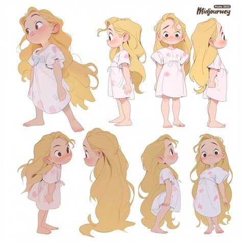 ArtStation - Character Sheet Ⅰ【Midjourney】 Childrens Book Characters, Book Illustration Design, Illustration Manga, Character Design Girl, Character Model Sheet, Character Design Sketches, 캐릭터 드로잉, Kid Character, Character Design Animation