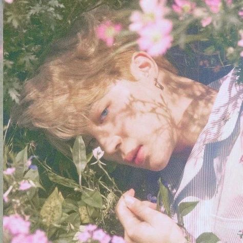 Jimin Fairy, Jimin + Core + Aesthetic, Jimin Aesthetic Icon, Han Jimin, Cottage Core Flowers, Jimin Gif, Jimin Aesthetic, Fairy Wallpaper, Best English Songs