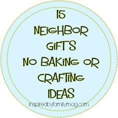 15 neighbor gift ideas- no baking or crafting required! #neighborgifts Birthday Gifts For Neighbors, New Neighbor Welcome Gift Ideas, Easter Gifts For Neighbors, Notepad Gift Ideas, Simple Thank You Gifts, Thank You Gift Ideas, Ministering Gifts, Introduction Gift, Neighbor Gift Ideas