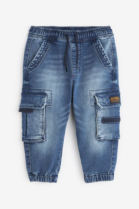 Kids Jeans Boys, Denim Jeans Ideas, Baby Boy Pants, Children Wear, Celana Jeans, Denim Cargo Pants, Jeans Collection, Boys Denim, Knit Denim