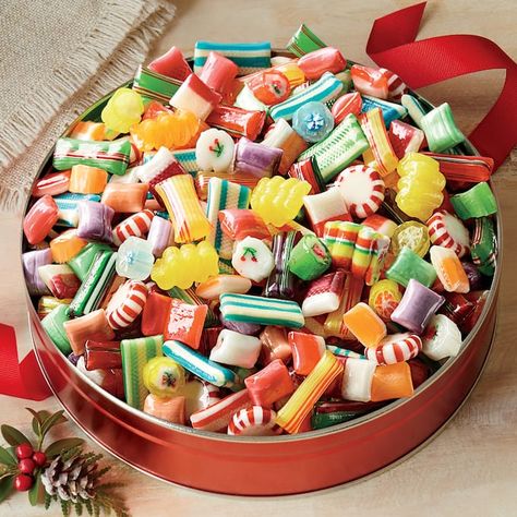 Christmas Toys 2022, 80s Christmas Decorations, 70s Christmas Decorations, Christmas Hard Candy, Old Fashion Christmas Decorating Ideas, Hard Christmas Candy, Grandma Candy, 1970s Candy, Old Fashioned Christmas Candy