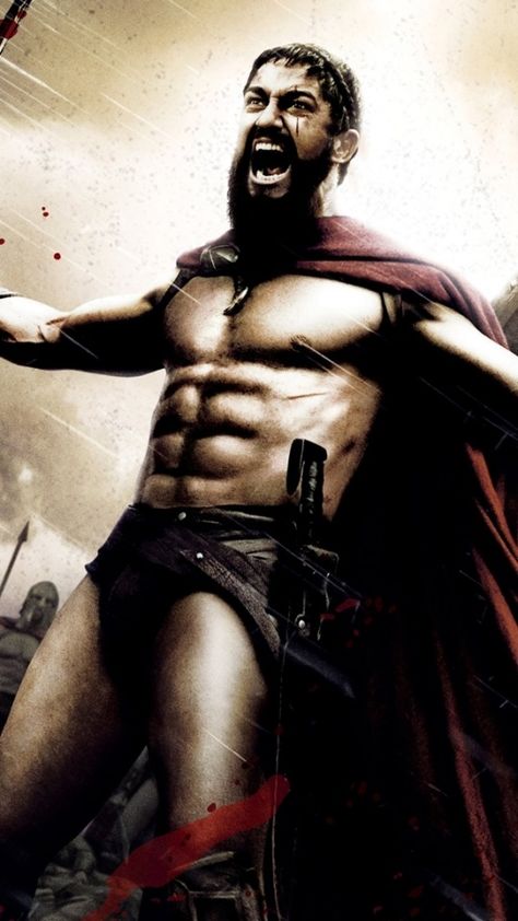 King Leonidas (Gerard Butler) Greatest Warriors In History, Eiko Ishioka, 300 Workout, 300 Movie, Rodrigo Santoro, Baz Luhrmann, Warriors Wallpaper, Purpose Driven Life, Warner Bros Studios