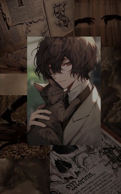 Dark Academia dazai aesthetic Dark Academia Aesthetic Anime, Dazai Aesthetic, Dark Academia Aesthetic, Dazai Osamu, Academia Aesthetic, Stray Dogs, Bungo Stray Dogs, Bungou Stray Dogs, Stray Dog