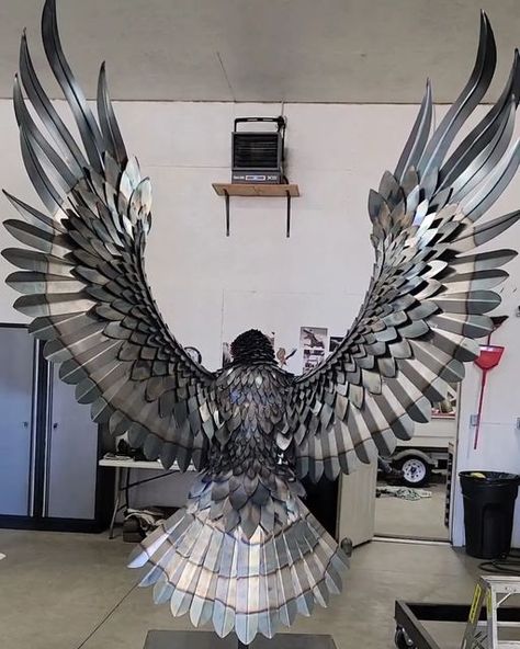 Peacock Metal Art, Diy Day Of The Dead, Diy Welding Projects, Art Fer, Camper Kitchen, Eagle Art, Welding Art Projects, Diy Welding, Art Album