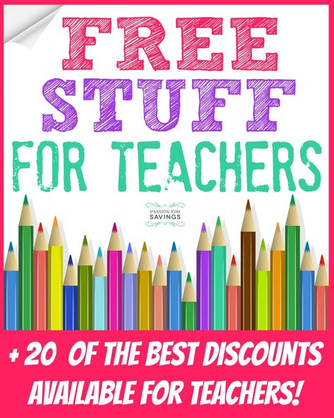 I can’t think of many jobs harder than being a Teacher! Here’s a HUGE List of Free Stuff for Teachers  Freebies for your classroom in 2014! Financial Hacks, Dream Classroom, Discounts For Teachers, Teacher Freebies, Appreciation Ideas, Teacher Discounts, Free Teacher, Teacher Organization, Classroom Setup