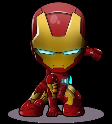 Iron Man Chibi, Chibi Superhero, Ironman Tattoo, Wallpaper Avengers, Iron Man Cartoon, Iron Man Drawing, Iron Man Tattoo, Chibi Marvel, Avengers Cartoon