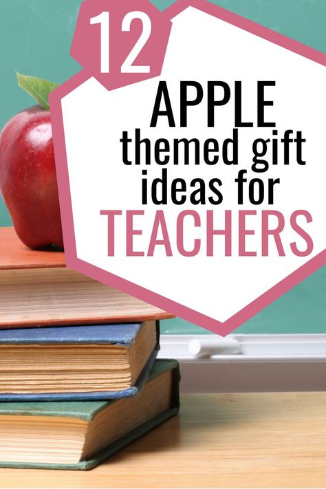 The best apple gifts for teachers! These apple themed teacher appreciation gifts are a great way to say thanks to a teacher. Apples For Teachers, Apple Themed Gifts, Teacher Appreciation Apple Theme, Apple Sayings For Teachers, Apple Gifts For Teachers, September Teacher Gifts, September Teacher Appreciation Ideas, Teacher Apple Gifts, Teacher Gift Quotes