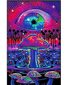 Posters Funny, Blacklight Posters, Hippie Posters, Music Anime, Black Light Posters, Gaming Posters, Spencers Gifts, The Mushroom, Funny Posters