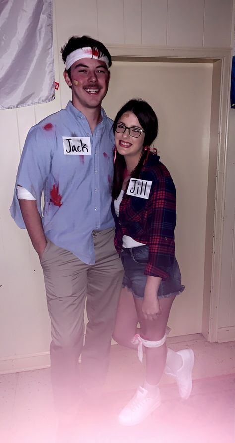 Jack and Jill Halloween Costume Jack And Jill Halloween Costume, Lumbar Jack Costume Women, Diy Jack And Jill Costume, Jack And Jill Costume, Jack Black Halloween Costume, Jack Female Costume, Jack Off Jill Poster Band, Celtic Culture, Jack And Jill