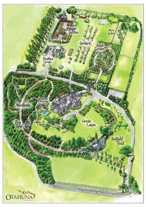 Otahuna Lodge | Luxury Lodge Christchurch New Zealand Farm Estate Layout, Estate Grounds Layout, Ranch Layout Ideas, Large Homestead Layout, Large Property Layout, Big Farm Layout, Family Farm Layout, Estate Layout Plan, 20 Acres Layout