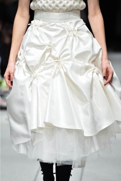 Elin Ullenius | The Way We Play Fashion Draping, Shushu Tong, White Bridal Dresses, Fashion Project, Fairy Dress, 가을 패션, Skirt Design, Beautiful Gowns, Runway Fashion