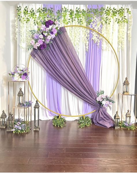 Boho wedding backdrop