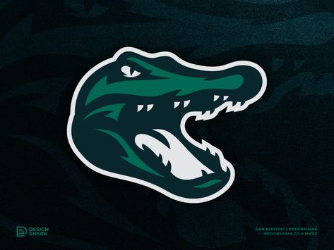 Ncaa 25, Gator Logo, Gators Football, Sport Branding, Logo Idea, Sports Team Logos, Foot Ball, Logo Redesign, Sports Graphics