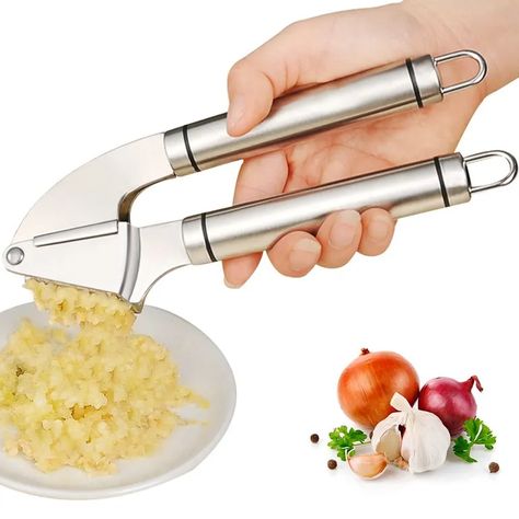 50 Cool Kitchen Gadgets for 2022 - Best Kitchen Gadgets to Buy Now Garlic Presser, Garlic Chopper, Garlic Presses, Garlic Mincer, Garlic Peeler, Garlic Crusher, Large Basket, Vegetable Tools, Crushed Garlic