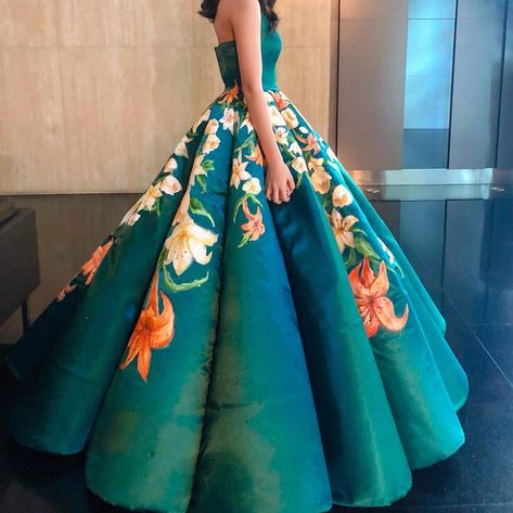 Graduation Ball Dress, Senior Prom Dress, Graduation Ball, Prom Dress For Teens, Hand Painted Dress, Senior Prom Dresses, Prom Dresses For Teens, Kids Couture, Senior Prom