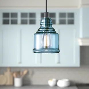 Blue Pendant Light, Bulb Pendant Light, Wagon Wheel Chandelier, Austin Design, Kitchen Pendants, Bell Pendant, Kitchen Pendant Lighting, Kitchen Island Lighting, Lighting Products