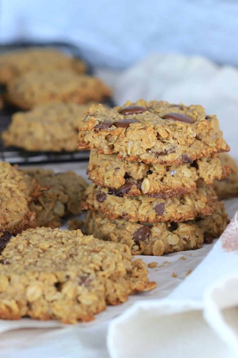 Indulge in guilt-free snacking with these sugar-free oatmeal cookies! Satisfy your sweet tooth without the added sugar. Trust us, your taste buds will thank you! ?? #sugarfree #oatmealcookies #healthysnacking #yum Oatmeal For Diabetics, Sugar Free Oatmeal Cookies, Sugar Free Oatmeal, Sweets For Diabetics, Sugar Free Baking, Sugar Free Recipes Desserts, Sugar Free Cookies, Sugar Free Chocolate Chips, Low Carb Low Sugar