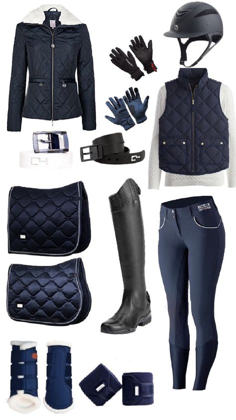 Winter Riding Outfit, Winter Riding Outfits, Look Gatsby, English Riding Outfit, Equestrian Outfit, Outfit Navy, Horseback Riding Outfits, Horse Riding Outfit, Horse Riding Clothes