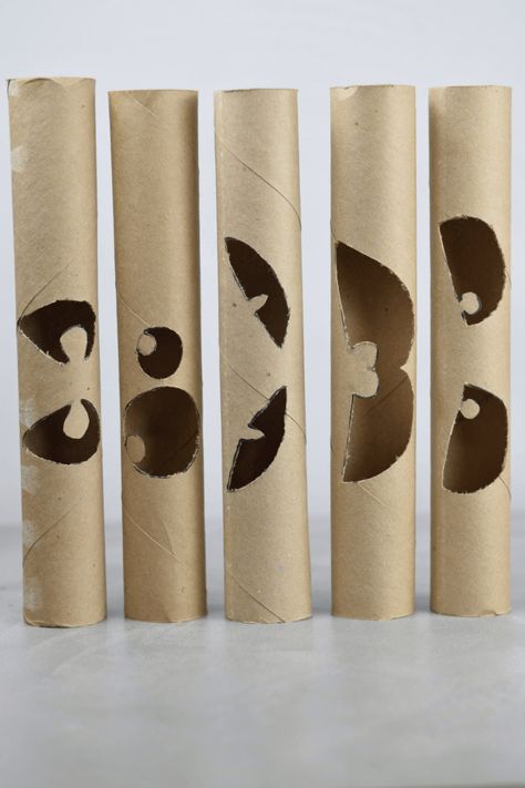 Who's been hording paper towel and toilet paper rolls? Now is your chance to use them and make some Halloween Glowing Eyes with this easy craft tutorial! #halloween #craft #tutorial #halloweencraft #halloweendecor Paper Towel Halloween Crafts, Things To Do With Paper Towel Rolls, Toilet Paper Roll Crafts For Halloween, Paper Towel Roll Halloween Crafts, Diy Toilet Paper Roll Crafts Halloween, Tp Roll Halloween Crafts, Halloween Decorations Toilet Paper Rolls, Halloween Paper Towel Roll Crafts, Halloween Crafts Toilet Paper Rolls