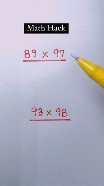 LK Logic on Instagram: "Easy Multiplication Hack!" How To Do Long Multiplication, Multiplication Tricks Hacks, Math Hacks Multiplication Tricks, Easy Multiplication Tricks, Multiplication Hacks, Math Tricks Hacks, Easy Multiplication, Maths Times Tables, Long Multiplication