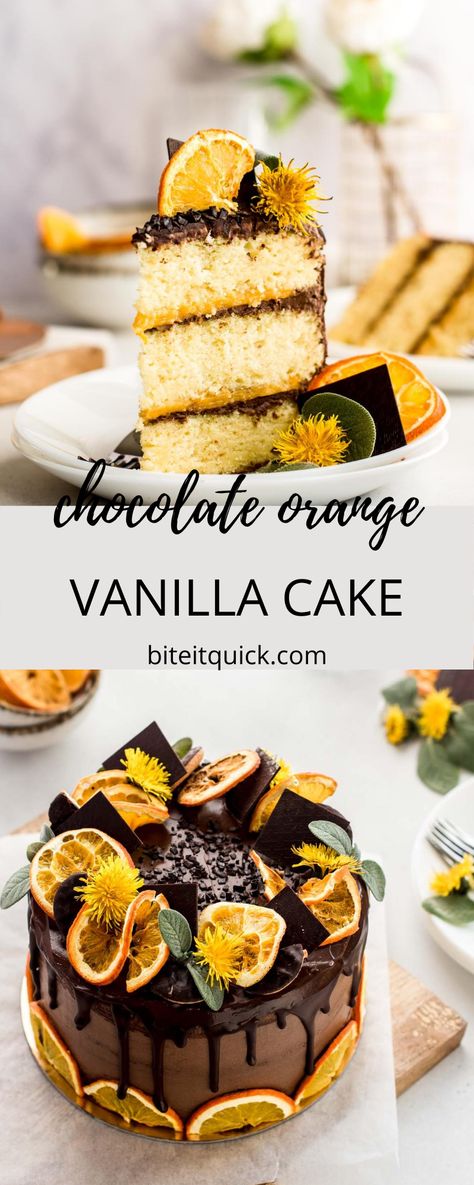 Decorate Orange Cake, Crazy Cake Flavors, Jaffa Cake Decoration, Fruity Cake Ideas, Cake Decorated With Oranges, Fall Flavored Cakes, Fruity Cake Flavors, Cool Cake Flavors, Exotic Cake Flavors