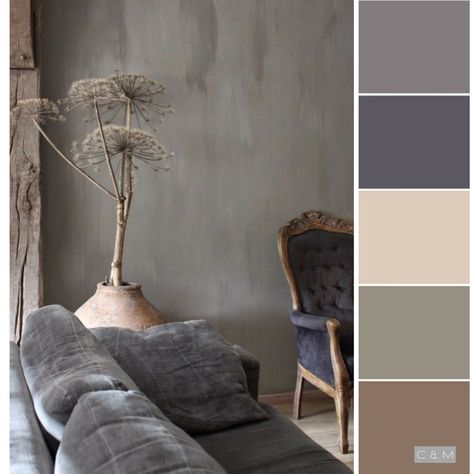 Nuancier gris Grey Beige Brown Color Scheme, Color Palette Grey Beige, Brown Grey Palette, Dark Grey And Brown Color Palette, Colour Palette Grey Brown, House Color Schemes, Grey Color Palette, Room Color Schemes, Design Branding