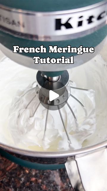 Sadie | French Macaron Recipes + Tips on Instagram: "How to make French meringue! 

I hope this is a helpful resource for you all, please leave any questions in the comments below 🫶🏻

#macarons #macaronstime #glutenfree #frenchmacarons #macaronshells #macaronart #bakingtherapy #bakingvideos #macaronstagram #macaronvideo #macaronlove #meringue #bakingfun #womanowned #sweetcuisines #foodart #pastryporn #instapastry #foodblogfeed #bakingreels #reelfun #trendingaudio #tutorial" Macaron Tutorial, Macaron Recipes, French Macarons Recipe, French Meringue, How To Make Macarons, French Macaron, Baking Videos, Macaron Recipe, French Macarons