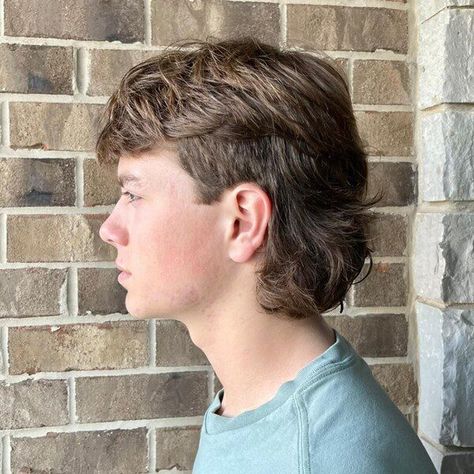 Baseball Player Haircut, Mullet For Kids, Baseball Mullet Haircut, Baseball Haircut, Baseball Mullet, Kid Haircuts, Baseball Haircuts, Mullet Fade