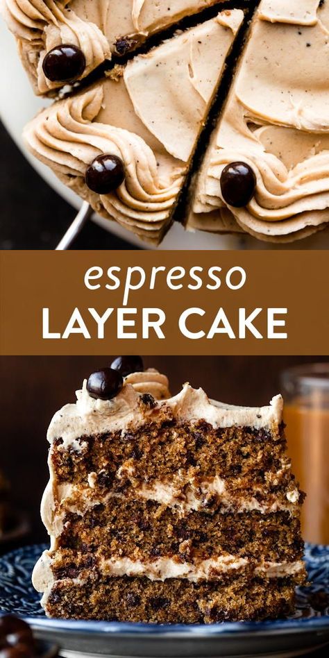 Espresso Chocolate Chip Cake, Caramel Espresso Cake, Coffee Infused Cake, Dark Chocolate Espresso Cake, Creamy Latte Cake, Chocolate Cake With Coffee Frosting, Chocolate Cake With Coffee In It, Coffee Inspired Cake, Espresso Martini Cake