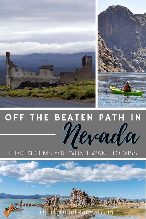 This sure isn't your typical Las Vegas or Reno travel destination. Once you're ready for some quiet beauty, check out our road trip destinations in Nevada where it's less crowded! We'll share some things to do in Nevada you might not have known were there. We have the ultimate tips and best list when you're ready to travel to Nevada on vacation! #nevada #lasvegas #travel #bucketlist #offthebeatenpath #traveltips Road Trip Texas, Trip Destinations, Nevada Travel, Quiet Beauty, Reno Tahoe, Road Trip Destinations, Reno Nevada, Us Travel Destinations, Vegas Trip