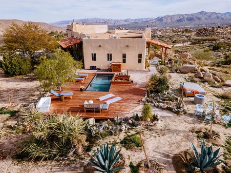 Boulder Horizon by Fieldtrip | Boulder Estate with Pool/Spa & Yoga - Houses for Rent in Yucca Valley, California, United States - Airbnb Yucca Valley California, Bbq Games, Hot Tub Patio, Yucca Valley, California Vacation, Nature Preserve, Pool Spa, Tree Forest, Stay The Night