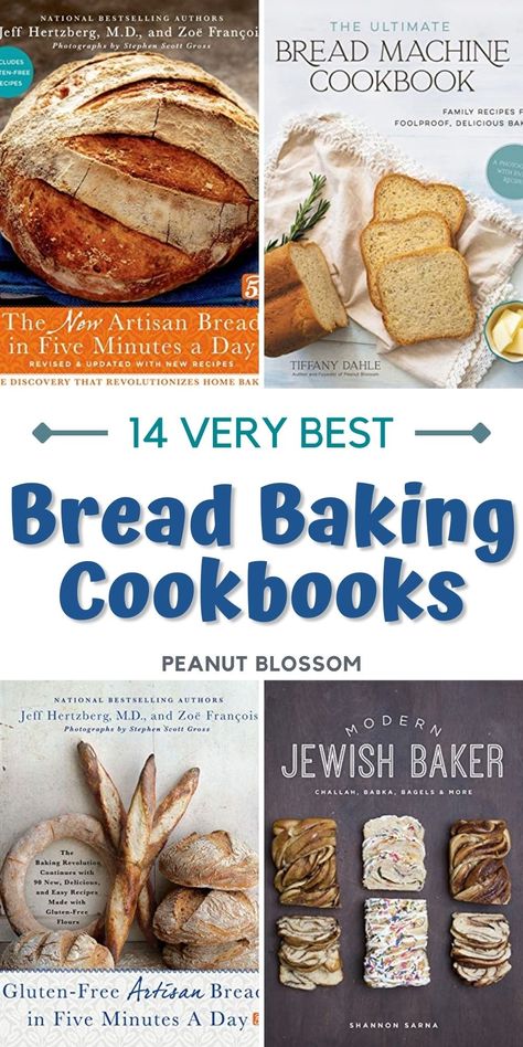 This is an awesome list of the best bread baking books for both beginners and skilled bread bakers. If you want to learn how to make fresh bread at home in your oven or bread machine, these are the cookbooks you need. Baking Bread For Beginners Recipes For, Make Fresh Bread, Bread Machine Order Of Ingredients, Best Sourdough Cookbooks, Bread In A Bread Machine, How To Score Bread Before Baking, Easy Dinner Side Dishes, Regal Kitchen Pro Bread Machine Manual, Beginner Baker