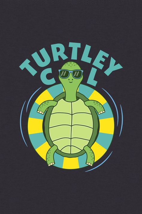 A turtley cool turtle wearing sunglasses in a swimming ring, enjoying a sunny day in the pool. #turtle #animals #CuteAnimals #CuteTurtle #Pool Diy Care Package, Swimming Ring, Turtle Swimming, Cute Turtle, Cute Turtles, Wearing Sunglasses, In The Pool, Care Package, Sunny Day