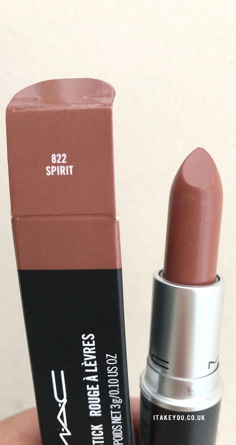 4 Shades of Neutral Mac Lipstick Colours | Mac Lipstick shades Spirit Lipstick Mac, Mac Lipstick Spirit, Mac Spirit Lipstick, Mac Makeup Lipstick, Lipstick Colours, Brown Lips, Mac Lipstick Shades, Mac Lip, Lipstick Mac