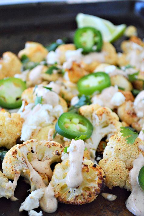 Mexican Street Cauliflower, Street Cauliflower, Salmon Asparagus Foil, Mexican Cauliflower, Easy Stuffed Peppers, Keto Sides, Pesto Salmon, Jalapeno Recipes, Easy Cauliflower