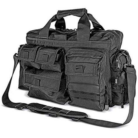 Kilimanjaro Tectus Tactical Briefcase Conceal Carry Bag, Black >>> Review more details here : Camping gear Elite Backpack, Hiking Bags, Concealed Carry Bags, Water Bottle Pouch, Edc Bag, Survival Bag, Range Bag, Hiking Bag, Tactical Bag