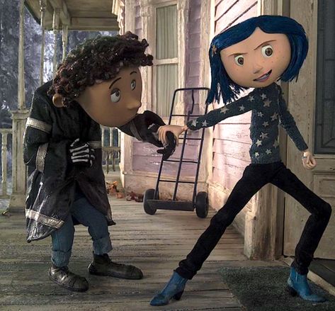 Wybie and Coraline Coraline And Wybie, Coraline, Cartoon Characters, Deviantart