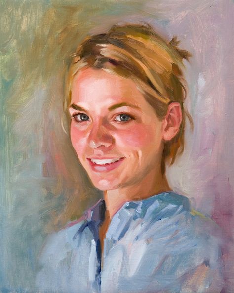 Portrait Backgrounds Ideas, Painted Portraits Acrylic, Oil Painting Portrait Background, Step By Step Portrait Painting, Acrylic Portraits Realistic, Backgrounds For Portraits Painting, Portrait In Acrylic, Portrait Oil Painting Tutorials, How To Paint Portraits In Oil