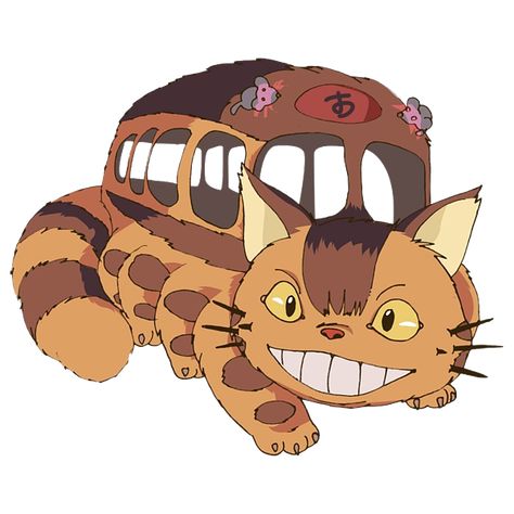 Cat Bus Totoro, Mei Fanart, Totoro Drawing, Bus Drawing, Cat Bus, Totoro Art, Art Studio Ghibli, Ghibli Totoro, Personajes Studio Ghibli